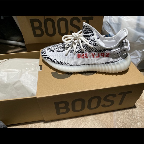 adidas Other - Yeezy Boost 350 V2 Zebra Size 8.5